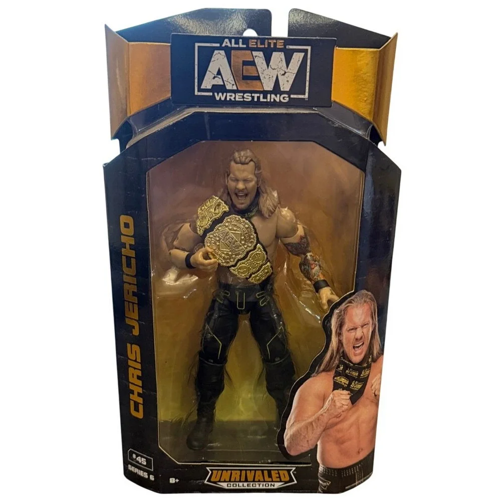AEW Chris Jericho Unrivaled Collection Series 6 Action Figure #45 Jazwares New